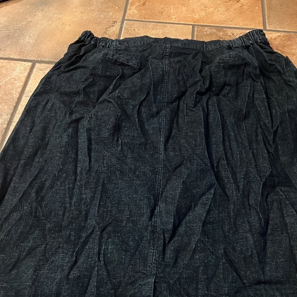 DENIM & COMPANY DENIM SKIRT - Picture 6 of 8